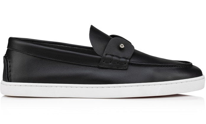 Christian Louboutin Chambeliboat Leather Loafers "Black" Formal Luxury Loafers UAE