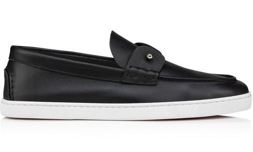 Christian Louboutin Chambeliboat Leather Loafers "Black" Formal Luxury Loafers UAE