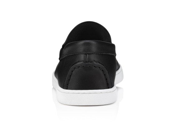 Christian Louboutin Chambeliboat Leather Loafers "Black" Formal Luxury Loafers UAE
