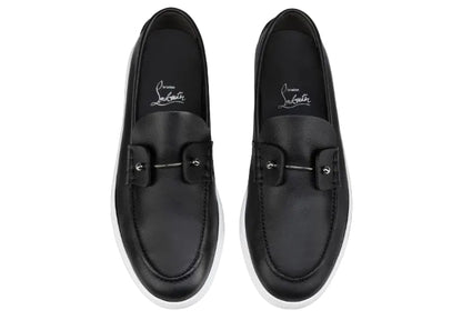Christian Louboutin Chambeliboat Leather Loafers "Black" Formal Luxury Loafers UAE