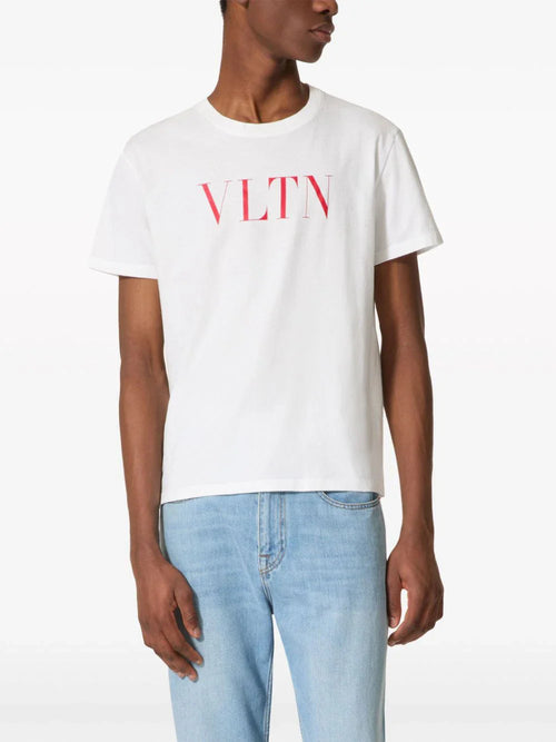 Valentino Garavani Logo-Print Cotton T-Shirt Luxury Logo Tee UAE