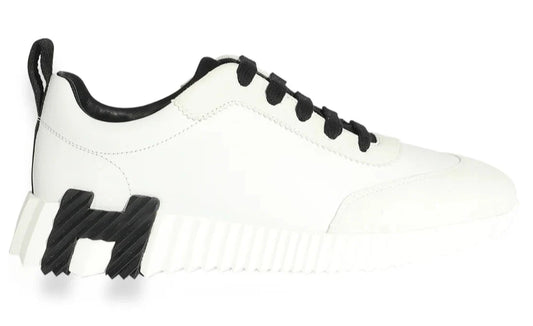 Hermes Bouncing "White" Clean White Sneakers UAE
