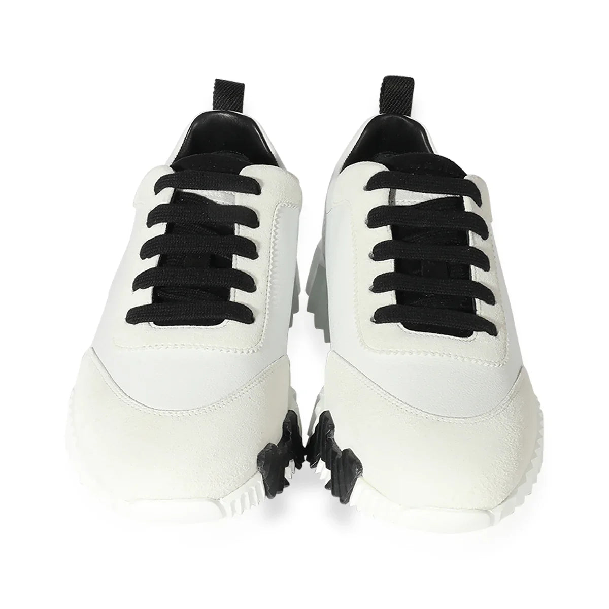 Hermes Bouncing "White" Clean White Sneakers UAE
