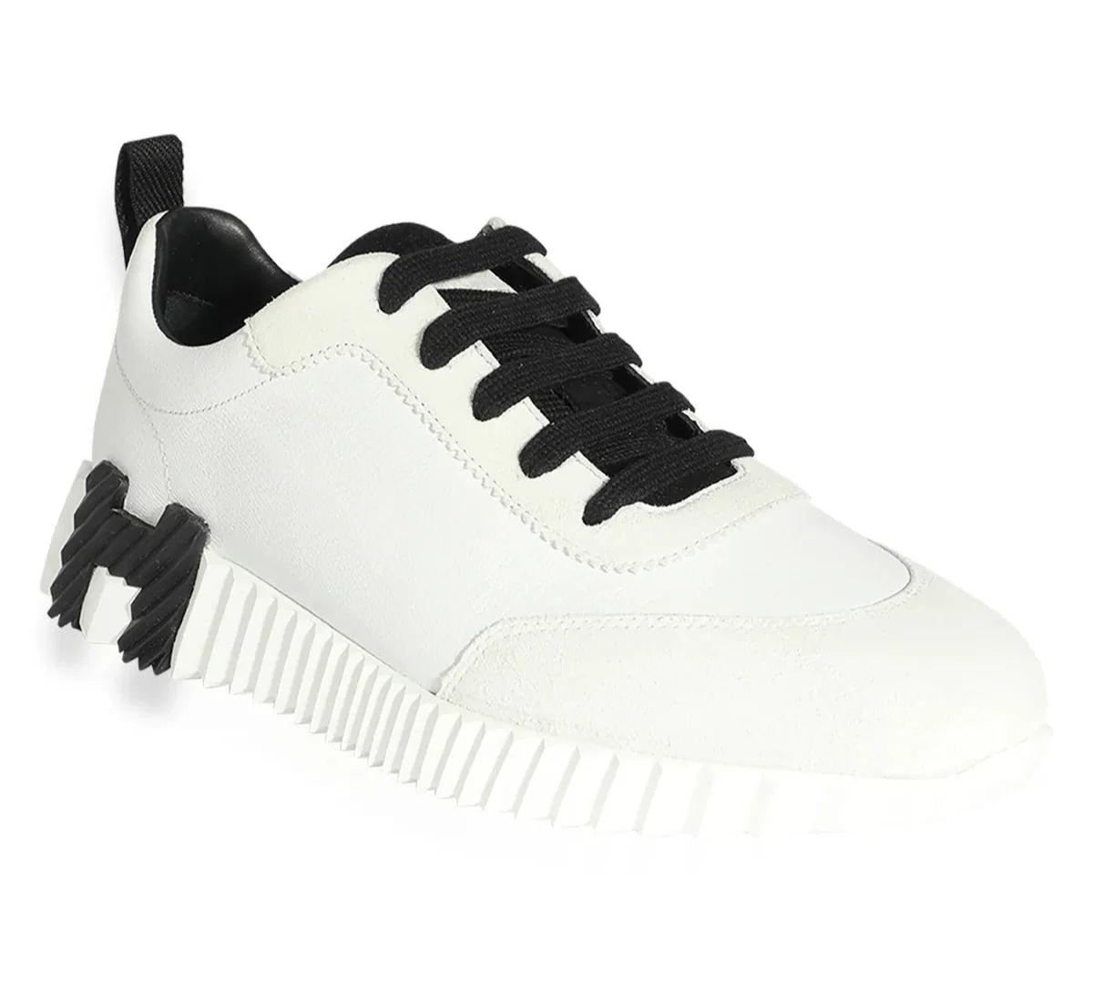 Hermes Bouncing "White" Clean White Sneakers UAE