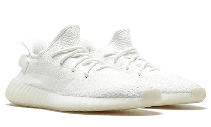 Adidas Yeezy Boost 350 V2 "Triple White" Clean Look Sneakers UAE