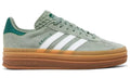 Adidas Gazelle Bold "Silver Green Gum" Sneakers UAE