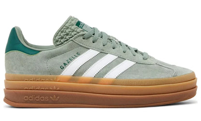 Adidas Gazelle Bold "Silver Green Gum" Sneakers UAE