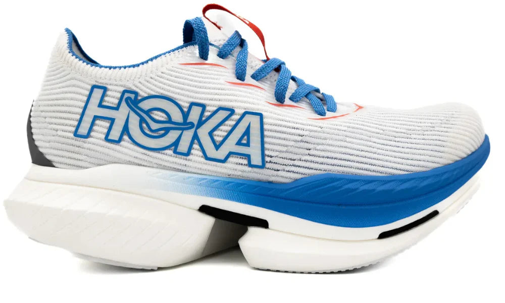 Hoka Cielo X1 "White / Virtual Blue" Racing Shoes UAE