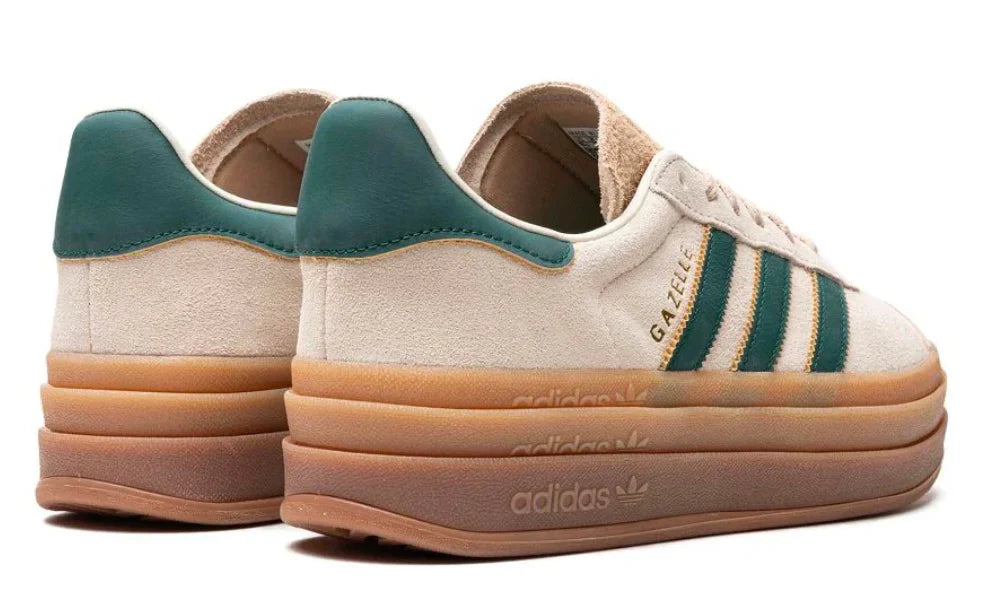 Adidas Gazelle Bold "Cream Collegiate Green" Sneakers UAE