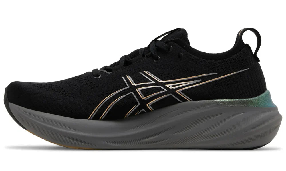 Asics Gel Nimbus 26 Platinum "Black Champagne" Premium Running Shoes UAE