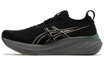 Asics Gel Nimbus 26 Platinum "Black Champagne" Premium Running Shoes UAE