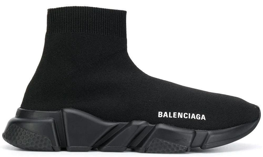 Balenciaga Speed 2.0 LT "Black Knit" Sock Sneakers UAE