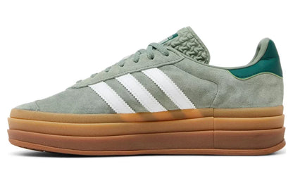 Adidas Gazelle Bold "Silver Green Gum" Sneakers UAE