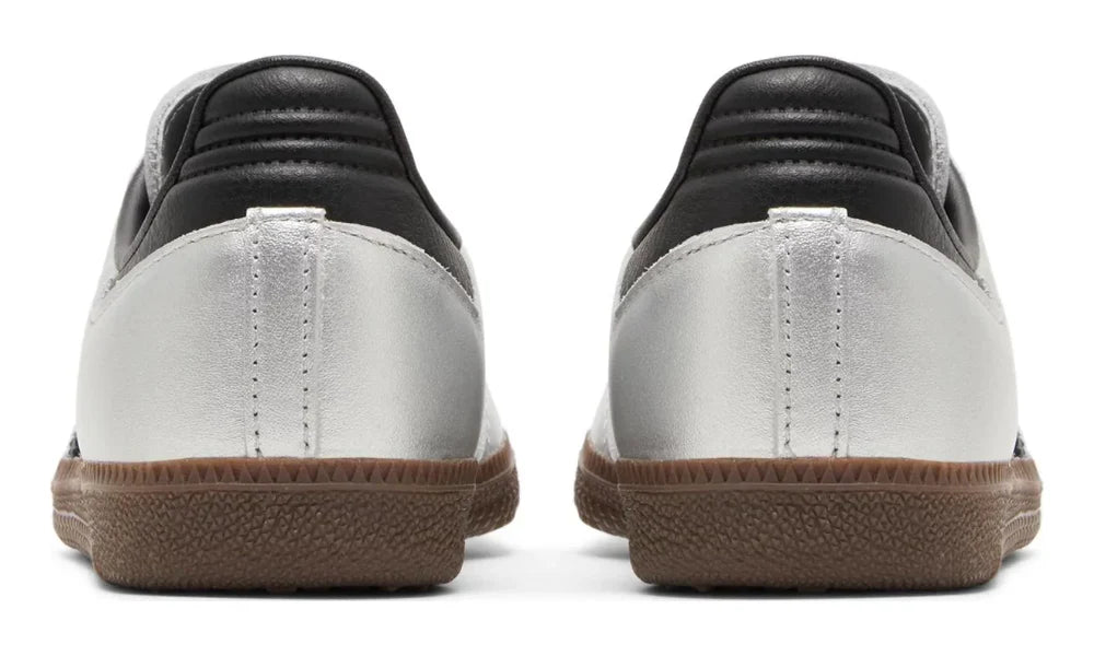 Adidas Samba "Silver Metallic Black Gum" Sneakers UAE