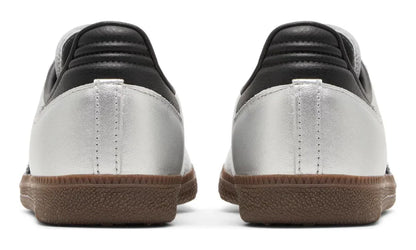Adidas Samba "Silver Metallic Black Gum" Sneakers UAE