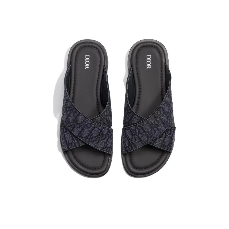 Dior Alias Sandals "Oblique Grey" Designer Sandals UAE
