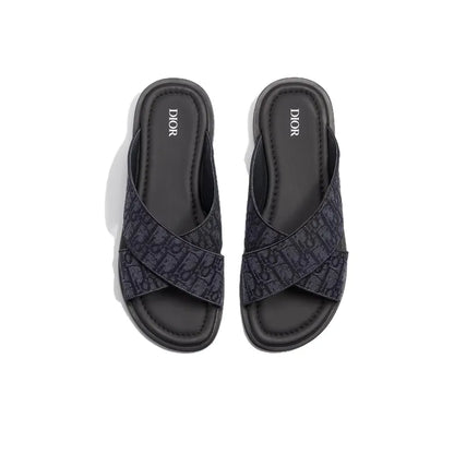 Dior Alias Sandals "Oblique Grey" Designer Sandals UAE