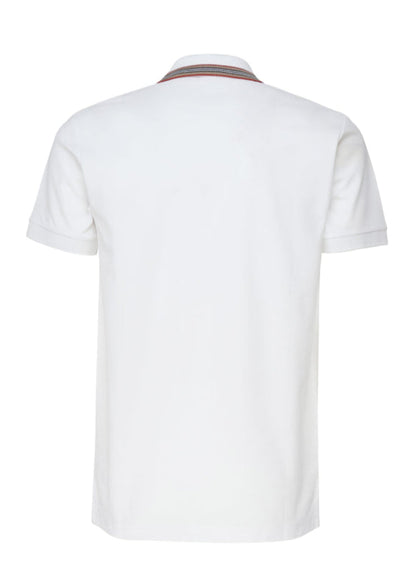 Burberry Icon Striped Polo Shirt "White" Classic Polo UAE