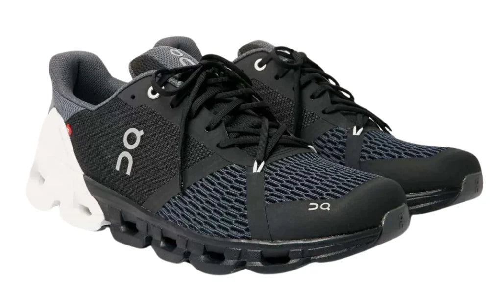 On Cloudflyer "Black White" Stability Running Shoes UAE