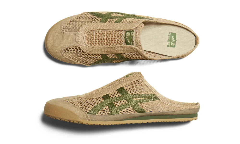 Asics Mexico 66 Sabot "Beige Green" Casual Sneakers UAE