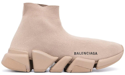 Balenciaga Speed Logo-Print Sneakers Knit Sneakers UAE