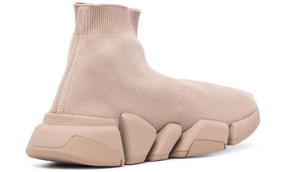 Balenciaga Speed Logo-Print Sneakers Knit Sneakers UAE