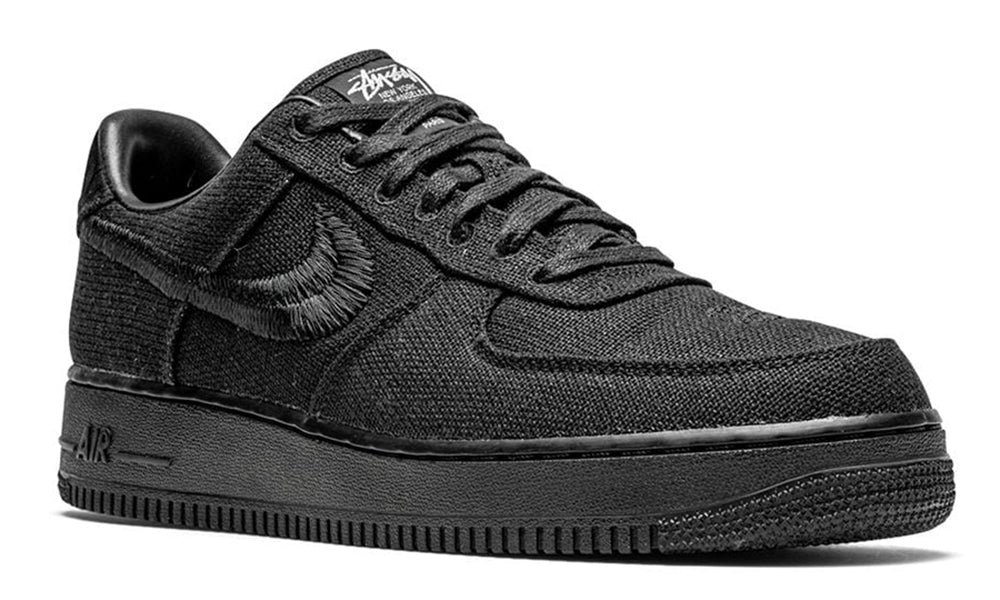 Nike x Stussy Air Force 1 Low "Black" Premium Sneakers UAE