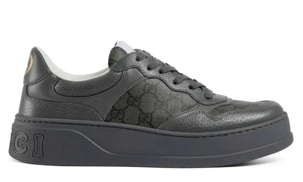 Gucci Lace-Up Sneaker "GG Monogram Grey" Monogram Trainers UAE