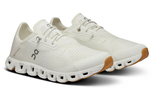 On Cloud 5 Coast "Undyed White / White" Summer Sneakers UAE