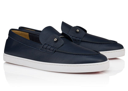 Christian Louboutin Chambeliboat Loafers "Marine" Luxury Boat Shoes UAE