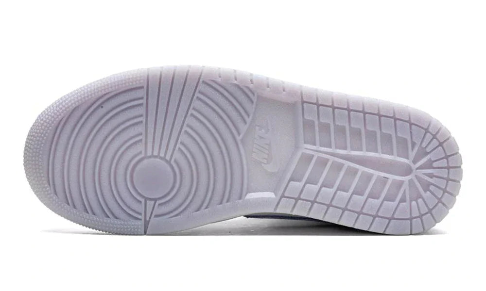 Air Jordan 1 Mid Basketball "Wolf Grey" Sneakers UAE
