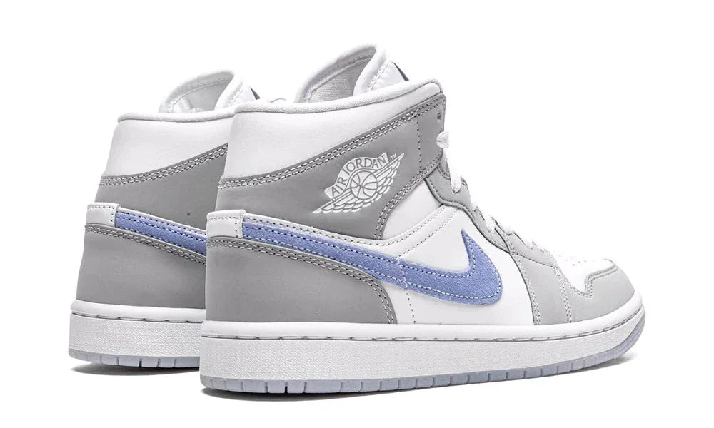 Air Jordan 1 Mid Basketball "Wolf Grey" Sneakers UAE