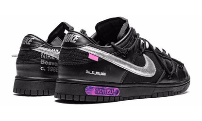 Nike x Off-White Dunk Low "Black" Premium Sneakers UAE