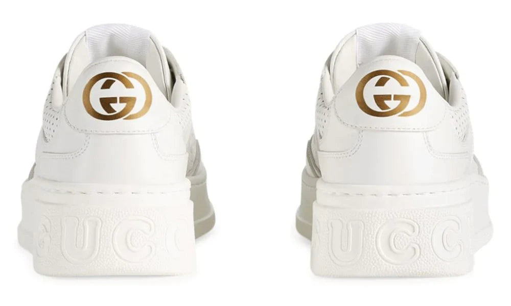 Gucci Leather Monogram Sneakers Signature Luxury Sneakers UAE