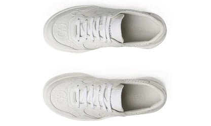 Gucci Leather Monogram Sneakers Signature Luxury Sneakers UAE