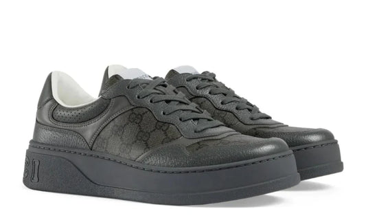 Gucci Lace-Up Sneaker "GG Monogram Grey" Monogram Trainers UAE