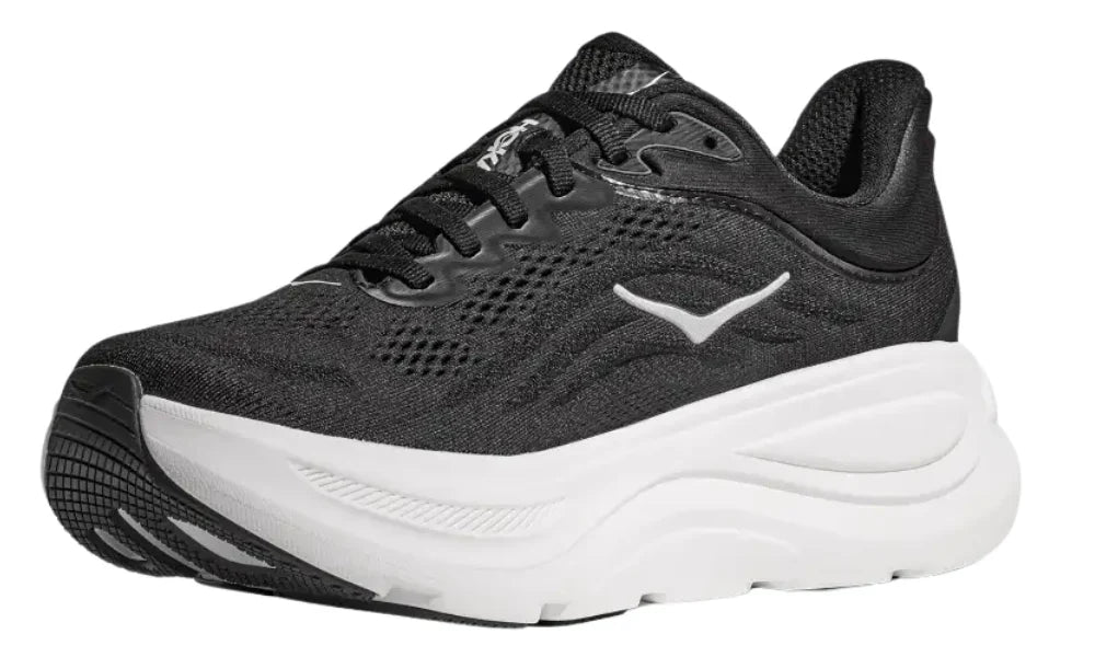 Hoka Bondi 9 "Black White" Max Cushion Running Shoes UAE