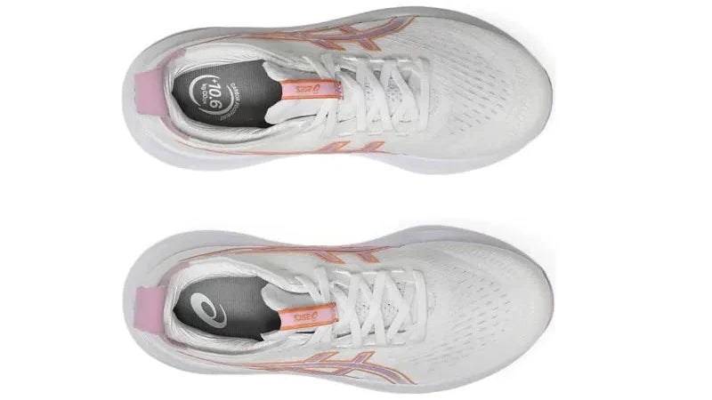 Asics Gel Nimbus 27 "White / Light Ube" Running Shoes UAE