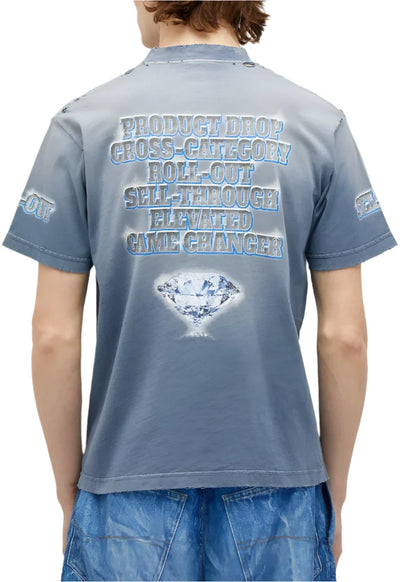 Balenciaga SNBN T-Shirt "Vintage Jersey" Casual Streetwear Tee UAE