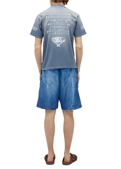 Balenciaga SNBN T-Shirt "Vintage Jersey" Casual Streetwear Tee UAE