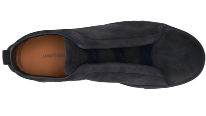 Zegna Triple Stitch Leather Sneakers