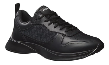 Dior B25 Runner "Dior Oblique Black" Luxury Running Sneakers UAE