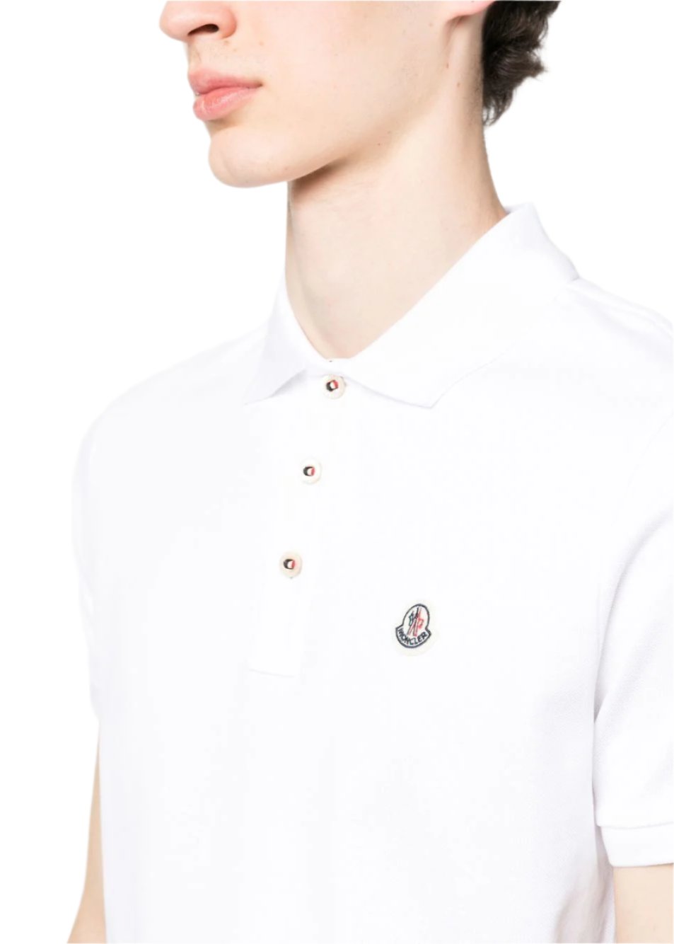 Moncler Logo-Patch Polo Shirt Luxury Casual Polo UAE
