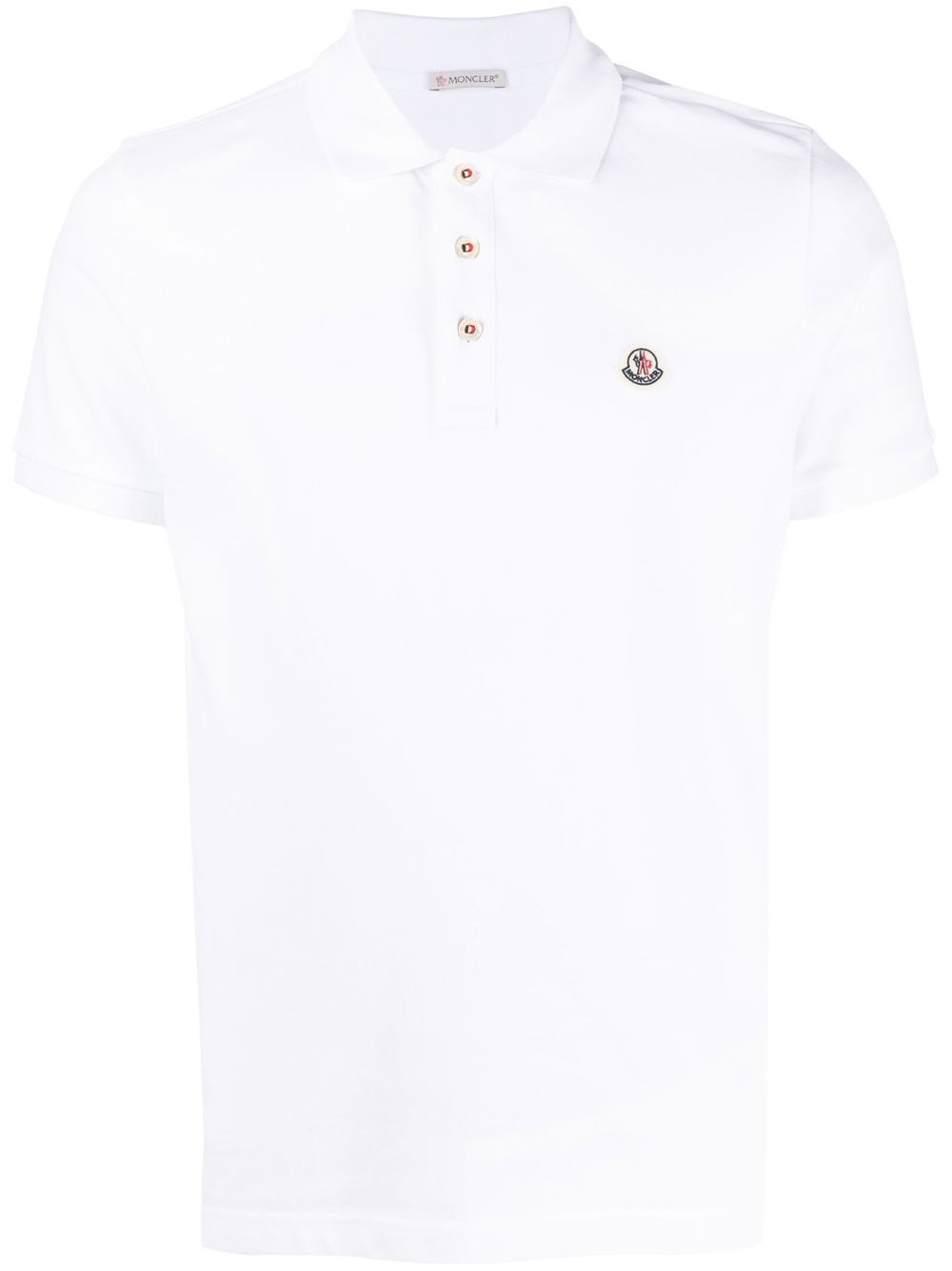 Moncler Logo-Patch Polo Shirt Luxury Casual Polo UAE