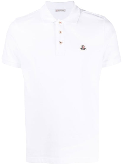 Moncler Logo-Patch Polo Shirt Luxury Casual Polo UAE