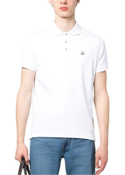 Moncler Logo-Patch Polo Shirt Luxury Casual Polo UAE