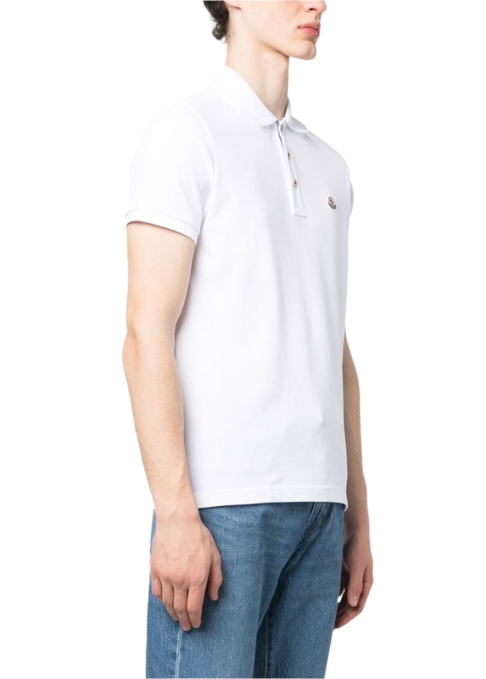 Moncler Logo-Patch Polo Shirt Luxury Casual Polo UAE