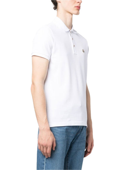 Moncler Logo-Patch Polo Shirt Luxury Casual Polo UAE