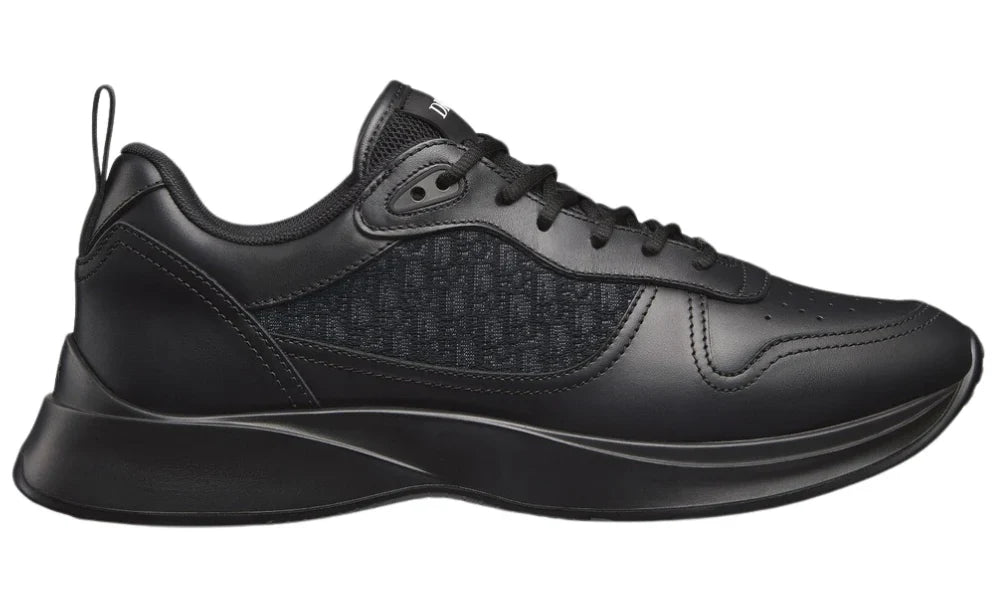 Dior B25 Runner "Dior Oblique Black" Luxury Running Sneakers UAE
