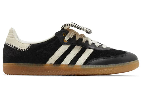 Adidas Samba Pony Tonal Low x Wales Bonner "Core Black" Premium Sneakers UAE